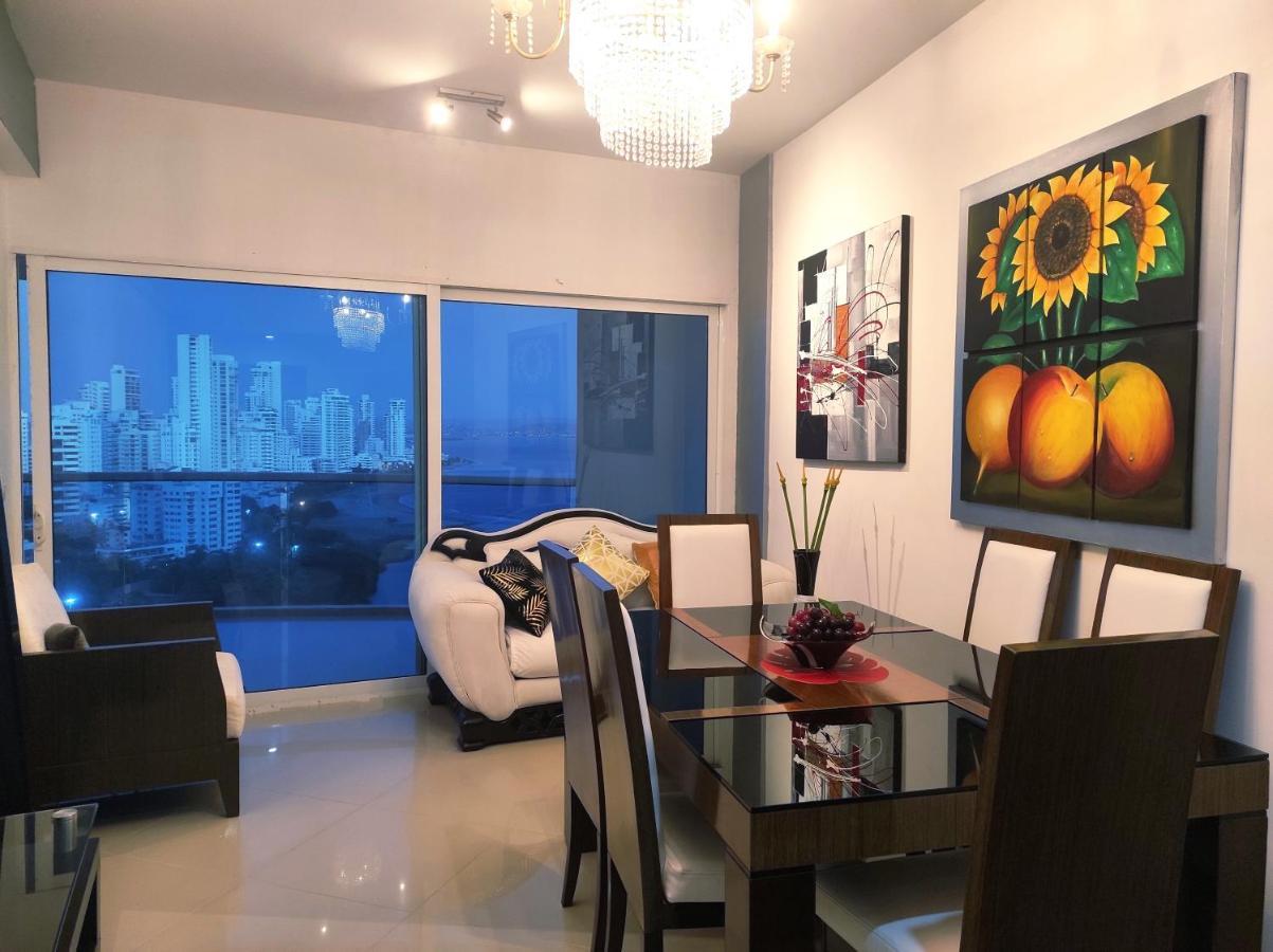 Apartamento De Lujo Con Vista Al Mar - Excelente Ubicacion Cartagena Luaran gambar