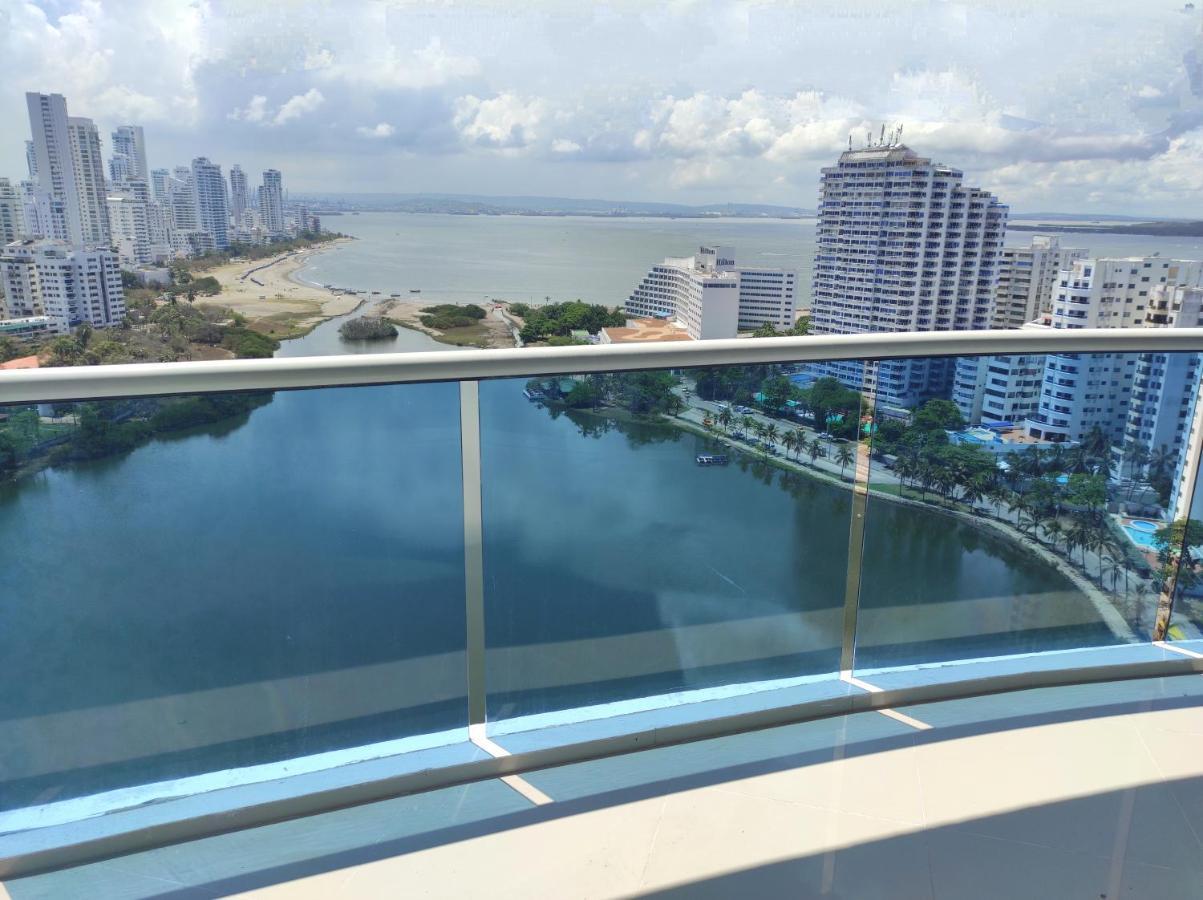 Apartamento De Lujo Con Vista Al Mar - Excelente Ubicacion Cartagena Luaran gambar