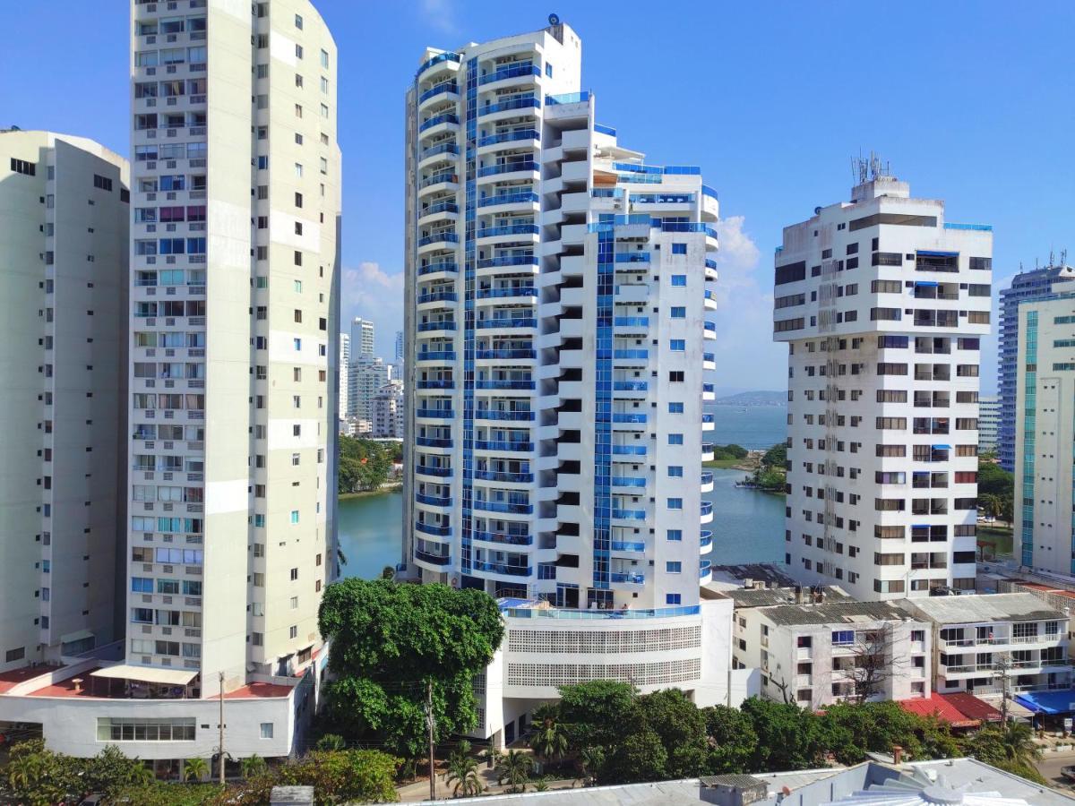 Apartamento De Lujo Con Vista Al Mar - Excelente Ubicacion Cartagena Luaran gambar